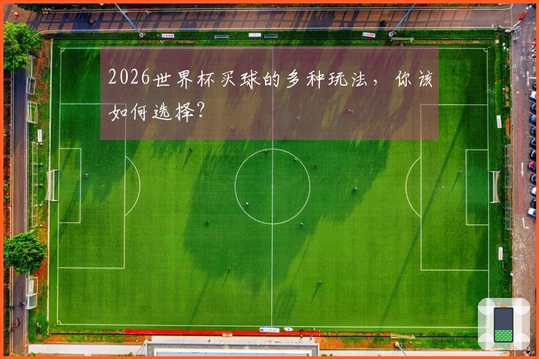 2026世界杯买球的多种玩法，你该如何选择？